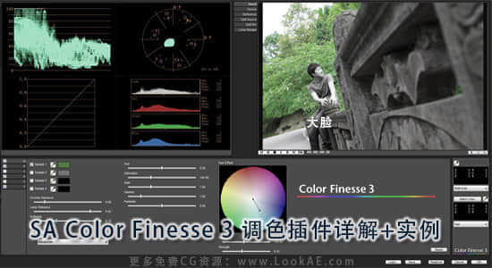 SA Color Finesse 3 调色插件详解+实例