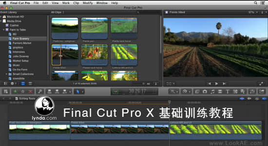 Lynda-Final Cut Pro X 基础训练教程_Essential Training