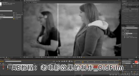 AE教程：老电影效果的制作_Aetutsplus-OldFilmTutorial