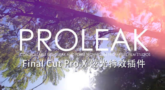 Final Cut Pro X 炫光特效插件 PROLEAK for FCPX