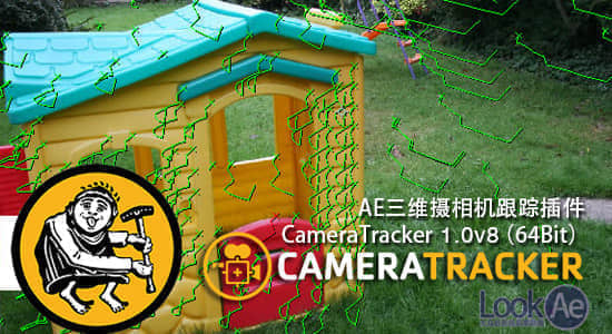 AE三维摄相机跟踪插件 CameraTracker 1.0v9（win/Mac）支持 CC 2014