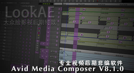 Win64版：专业视频后期非编软件 Avid Media Composer v8.4.3