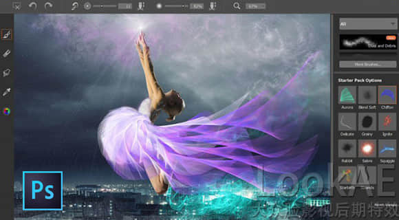 Photoshop/Lightroom 炫酷粒子笔刷滤镜插件 Corel ParticleShop 1.1.0.553