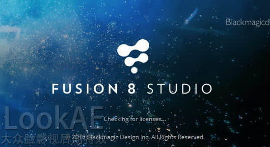 Mac/Win版：影视后期特效合成软件 Blackmagic Design Fusion Studio 8.2.1