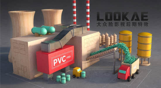 180个可爱卡通C4D模型 The Happy Toolbox Model Pack