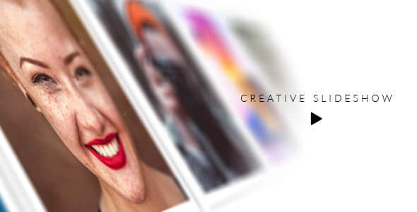 AE模板：创意图片动画展示 Creative Slideshow