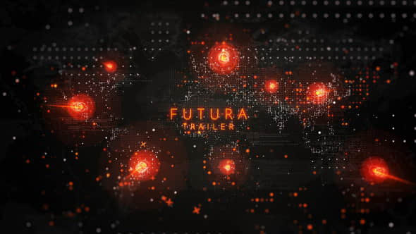 AE模板：未来科技感预告片头 Futura Trailer