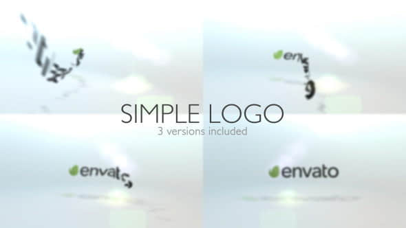 AE模板：简洁明亮LOGO标志演绎片头 Simple Logo
