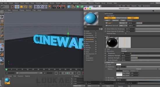 AE与C4D桥接教程 Cinema 4D : Cineware in After Effect