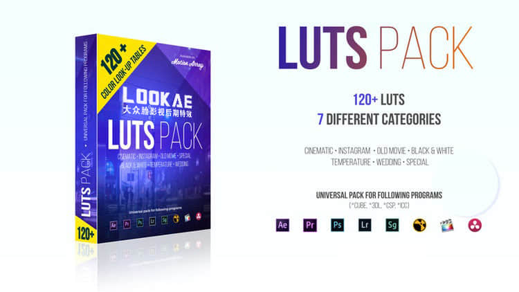 120 LUTs Pack