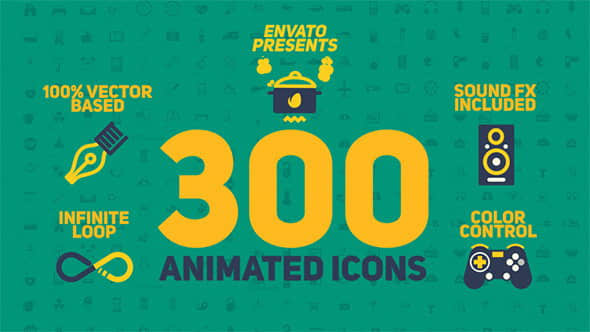 300 Icons