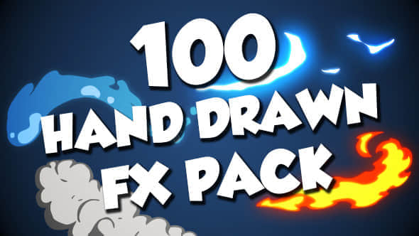 100 Hand Drawn FX