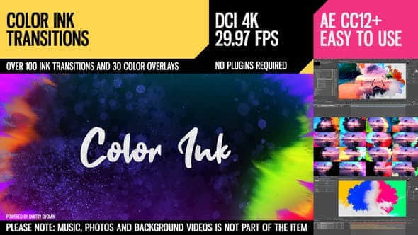 Color Ink Transitions