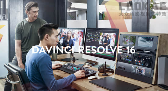 [正版]达芬奇调色软件专业版 DaVinci Resolve Studio 16.2.5 Win/Mac中文版