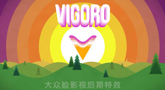 AE脚本-图形延迟偏移MG动画制作 Vigoro v1.04 + 使用教程插图