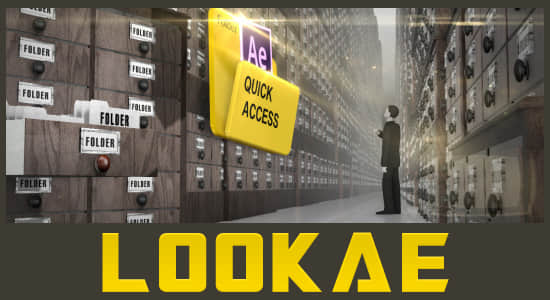 AE脚本 -文件素材工程项目路径设置管理 Quick Access v1.21 + 使用教程