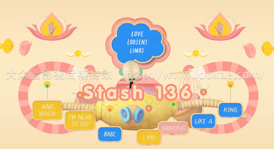 Stash 136 电视广告栏目包装VFX动画创意样片合集（1080P高清视频）