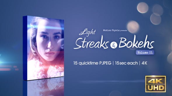 视频素材-15个漂亮唯美精致条纹光斑炫光动画4K视频素材