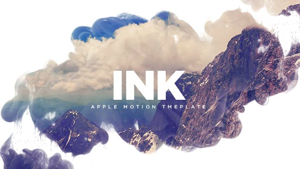 FCPX模板-优雅中国风水墨蒙板遮罩图文介绍展示宣传片头Final Cut Pro X -  INK