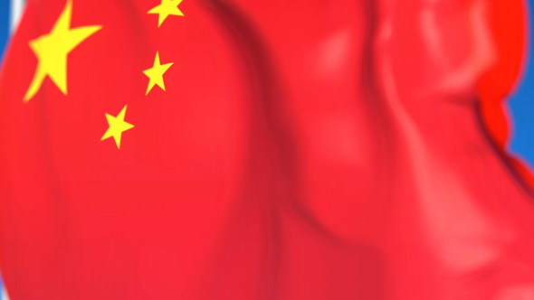我和我的祖国 五星红旗4K视频素材02