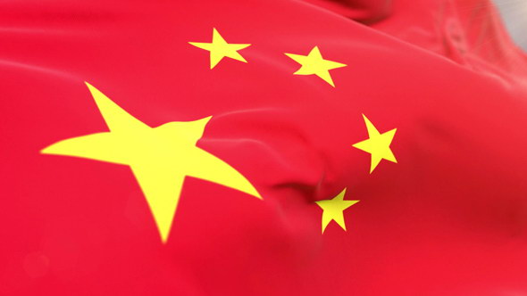 我和我的祖国 五星红旗4K视频素材03