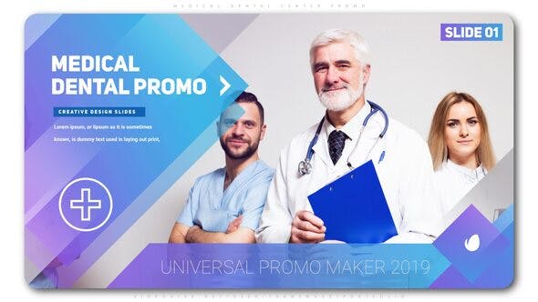AE模板-公司企业医学牙科促销介绍栏目包装 Medical Dental Center Promo