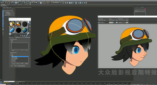 3DS MAX可爱卡通风格材质插件 PSOFT Pencil+ 4.2.5