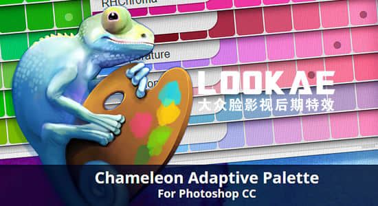 PS插件-智能调色板配色插件 Rico Holmes – Chameleon Adaptive Palette 2.4.5 Win/Mac + 使用教程