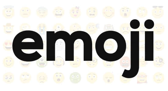 AE模板-100个可爱卡通聊天Emoji表情循环动画 100 Emoji Animations Pack