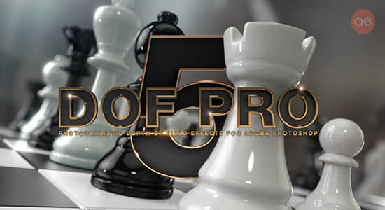 PS插件-图片摄影机景深模糊虚化生成插件 Depth Of Field Generator Pro for Photoshop v4.0.28 Win版