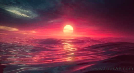 C4D/AE教程-三维海洋波浪特效循环动画制作 Skillshare – Create an Ocean Loop in Cinema 4D and After Effects