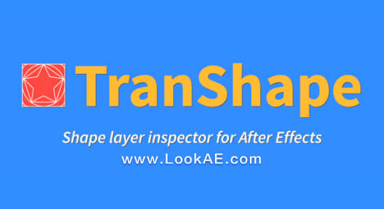 AE脚本-形状层属性控制脚本 TranShape v1.9 + 使用教程