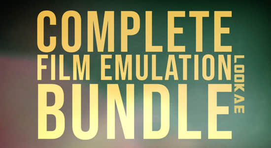 33个镜头颗粒炫光4K视频素材+25个LUTS调色预设 Complete Film Emulation Bundle