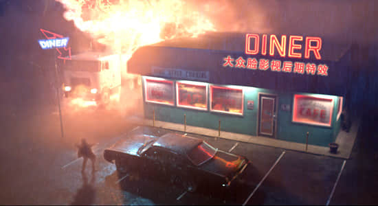 AE教程-大卡车爆炸场景特效合成制作FXPHD – AFX232 Compositing In After Effects Truck Explosion Part 1