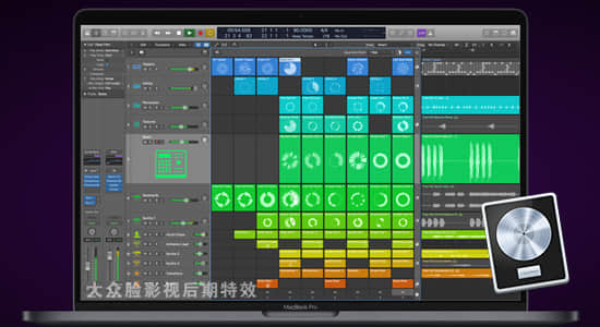 中文版Mac苹果音乐制作编辑软件 Logic Pro X v11.1.0