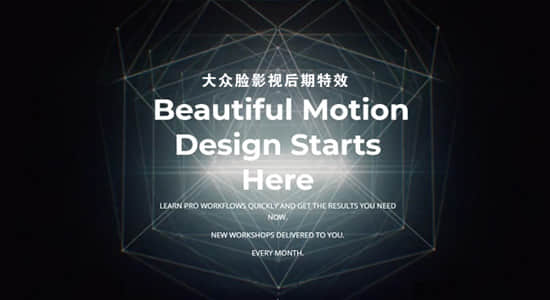 AE教程-后期特效制作学习教程 Motion Science – ProFlows Membership
