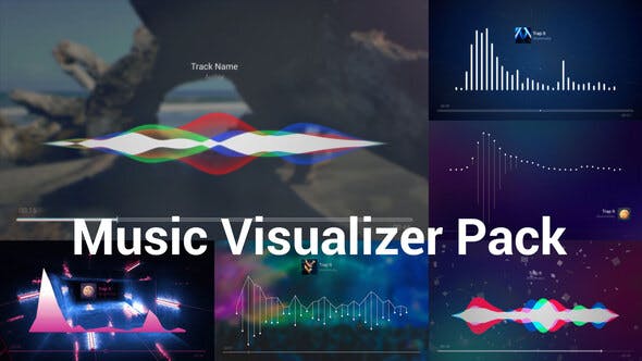 AE模板-33种音频可视化动态创意效果 Music Visualizer Pack