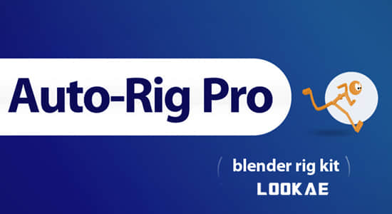 三维人物角色动作自动绑定Blender插件 Auto-Rig Pro V3.74.40+Quick Rig V1.26.46