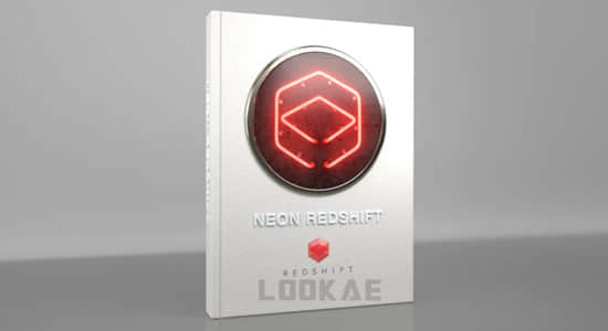 C4D插件-霓虹发光文字图形效果 Neon Redshift v2.80 + 使用教程
