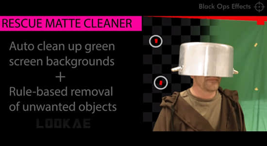 中文汉化AE/PR插件-自动清除抠像背景残留 Rescue Matte Cleaner v1.0 Win/Mac版+使用教程