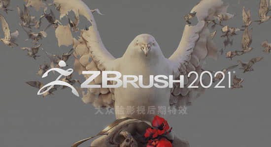 三维雕刻建模软件 ZBrush 2021.5 Win英文中文版