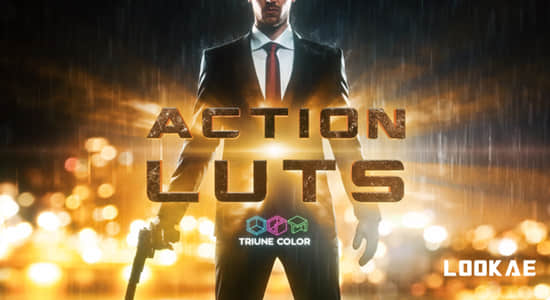 30组动作电影大片LUTS调色预设 Triune Digital - Action Film LUTs
