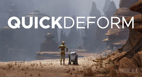 Blender插件-放样建模操作控制工具 QuickDeform 2022 V3