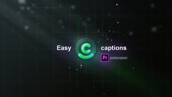 PR脚本-快速标记导入导出添加SRT字幕工具 Easy Captions for Premiere Pro Search Edit SRT Files