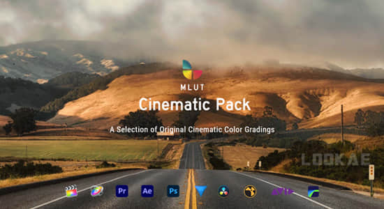 30种专业级震撼大气电影大片LUTS调色预设 mLUT Cinematic Pack