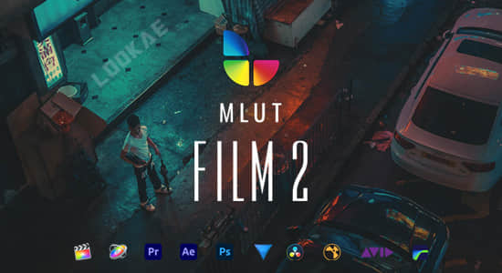30种精美大气电影风格LUTS调色预设 mLUT Film 2
