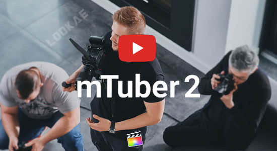 FCPX插件-61个视频网络社交媒体宣传图文包装动画 mTuber 2 支持M1+ 使用教程