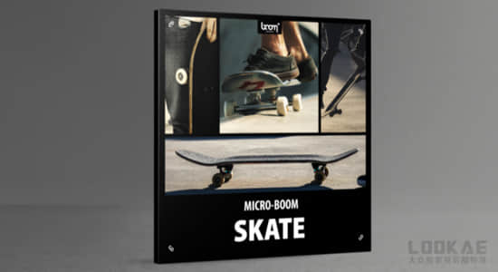 音效-327个年轻极限运行滑轮滑板无损音效 Skate