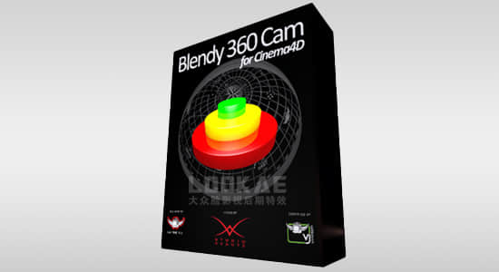 C4D插件-三维沉浸式全景摄像机工具 Blendy360Cam v2.2.1 Win
