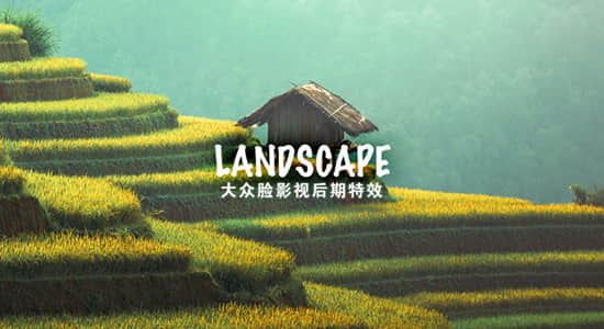 10组优美环境户外风景LUTS调色预设 Landscape LUT